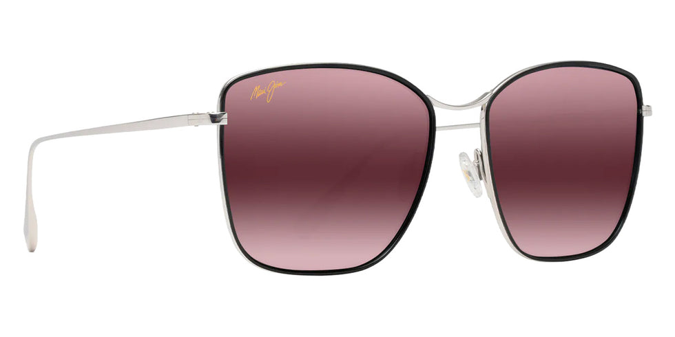 Maui Jim TIGER LILY MM561-009 57 - Gloss Black with Silver #id:mjimm561009_s:112105