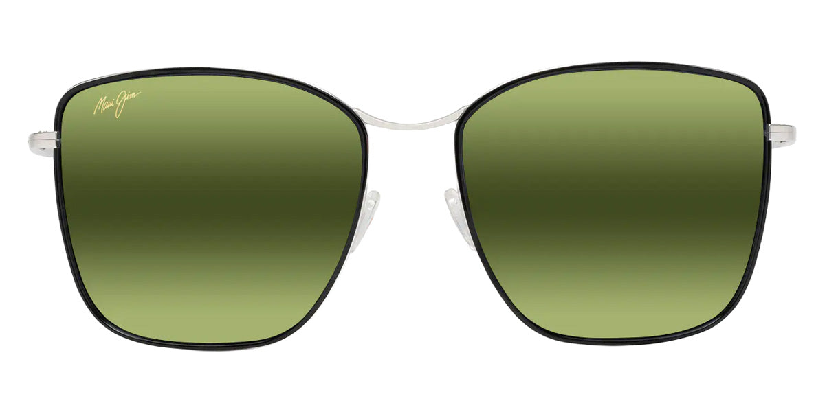 Maui Jim TIGER LILY MM561-011 57 - Gloss Black with Silver #id:mjimm561011_s:110100