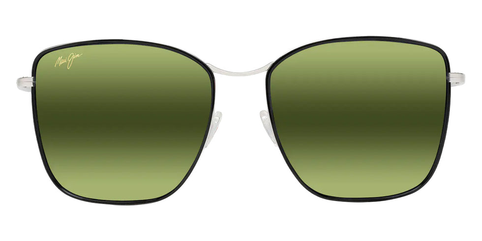 Maui Jim TIGER LILY MM561-011 57 - Gloss Black with Silver #id:mjimm561011_s:110100
