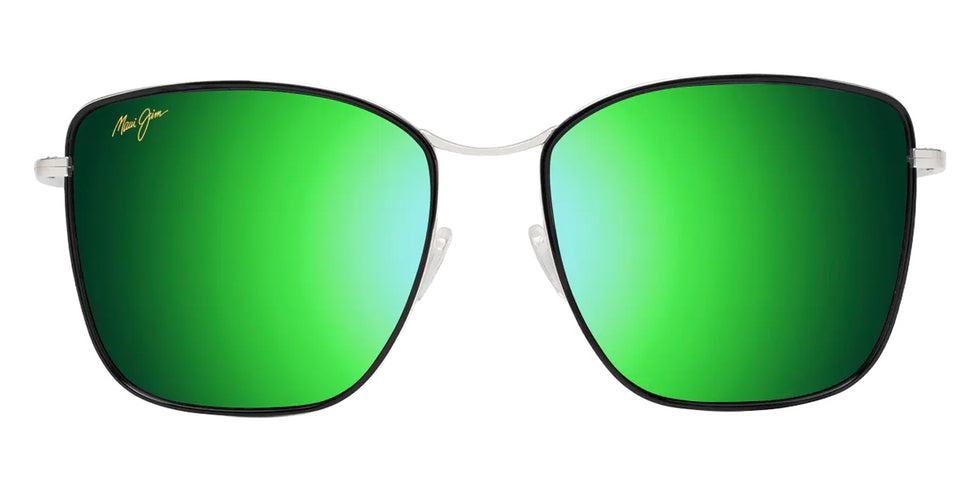 Maui Jim TIGER LILY MM561-019 57 - Gloss Black with Silver #id:mjimm561019_s:104100