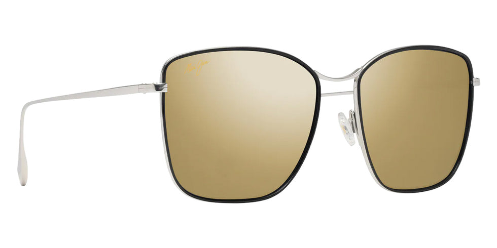 Maui Jim TIGER LILY MM561-021 57 - Gloss Black with Silver #id:mjimm561021_s:102105
