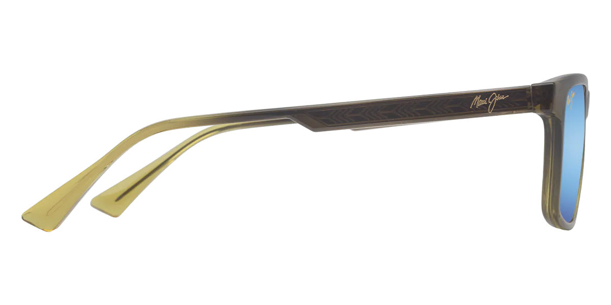 Maui Jim OKINA MM587-032 55 - Shiny Transparent Military Green to Yellow #id:mjimm587032_s:158110