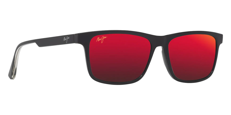 Maui Jim OKINA MM587-037 55 - Shiny Black #id:mjimm587037_s:116105