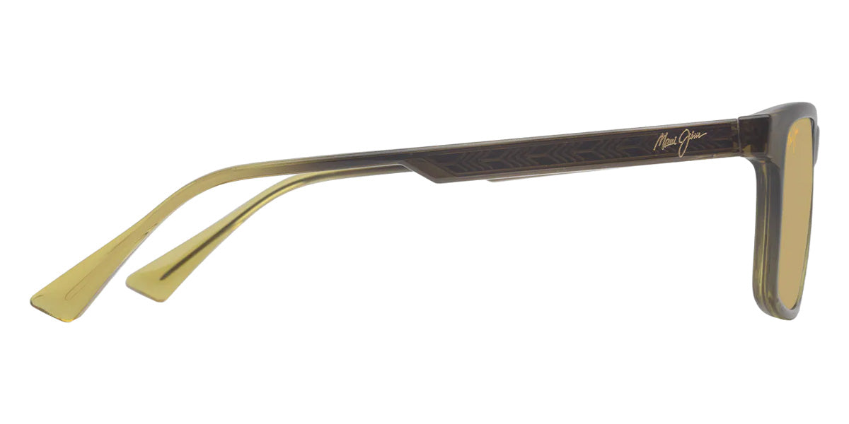 Maui Jim OKINA MM587-047 55 - Shiny Transparent Military Green to Yellow #id:mjimm587047_s:160110