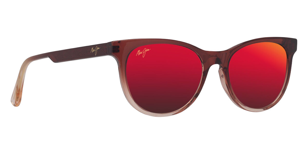 Maui Jim LONOMEA MM588-039 52 - Shiny Transparent Red to Light Pink #id:mjimm588039_s:176105