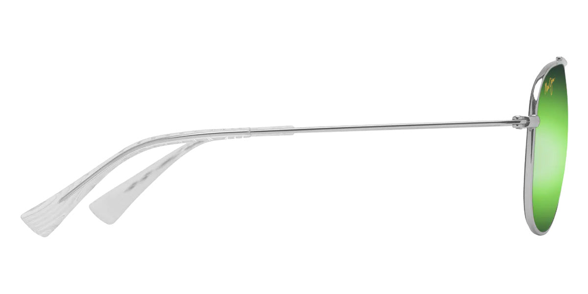 Maui Jim HAUOLI XS MM589-046 56 - Shiny Silver with Crystal #id:mjimm589046_s:124110