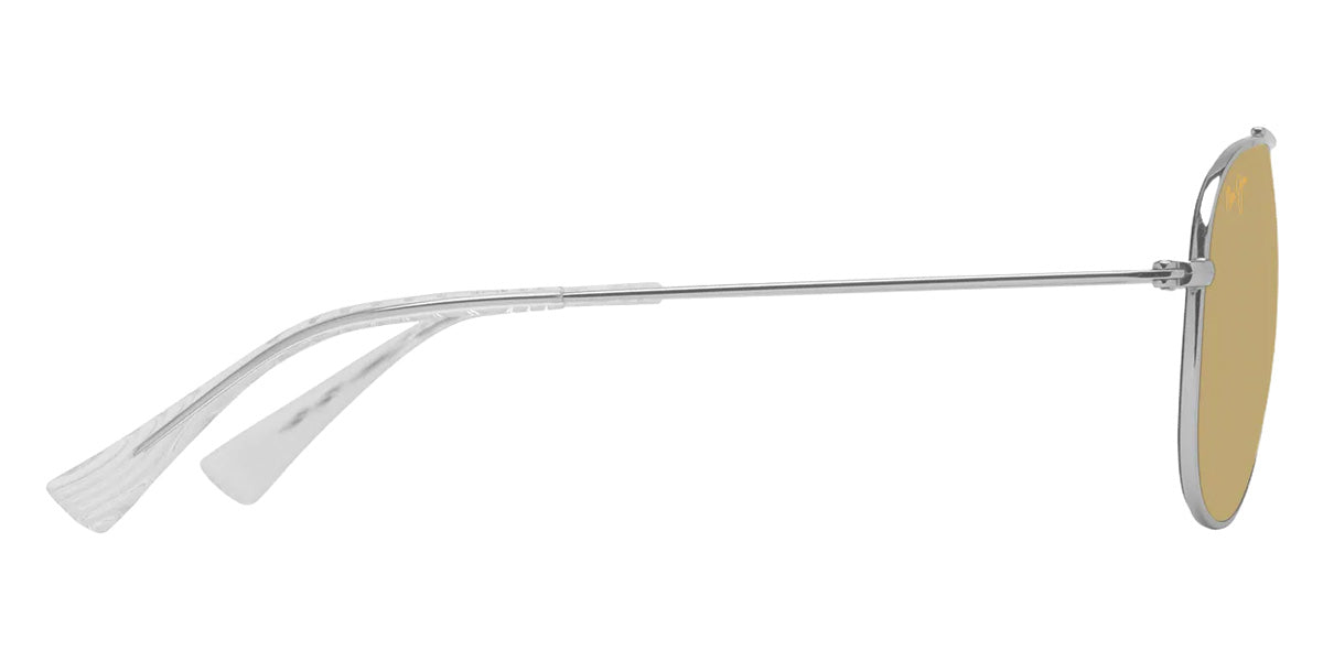Maui Jim HAUOLI XS MM589-052 56 - Shiny Silver with Crystal #id:mjimm589052_s:122110