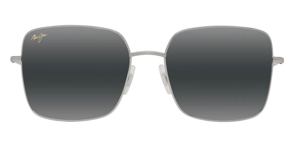 Maui Jim LIPINE MM590-010 55 - Shiny Silver #id:mjimm590010_s:106100