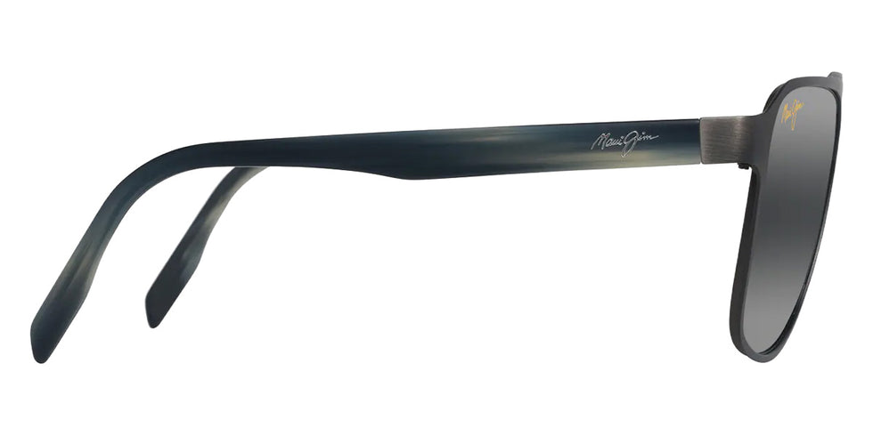 Maui Jim 2ND REEF MM607-003 59 - Brushed Dark Gunmetal #id:mjimm607003_s:126110