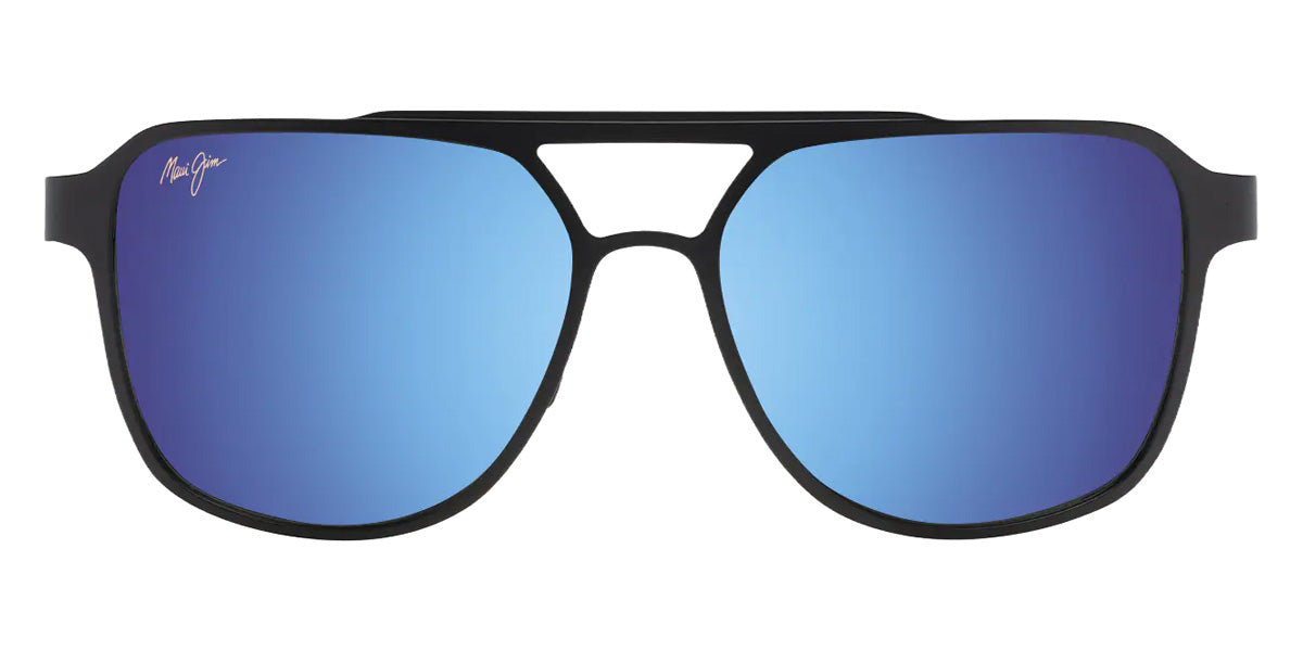 Maui Jim 2ND REEF MM607-005 59 - Satin Black #id:mjimm607005_s:100100