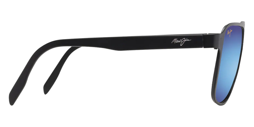 Maui Jim 2ND REEF MM607-005 59 - Satin Black #id:mjimm607005_s:100110