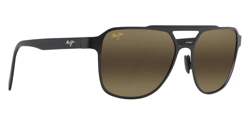 Maui Jim 2ND REEF MM607-008 59 - Satin Black #id:mjimm607008_s:108105