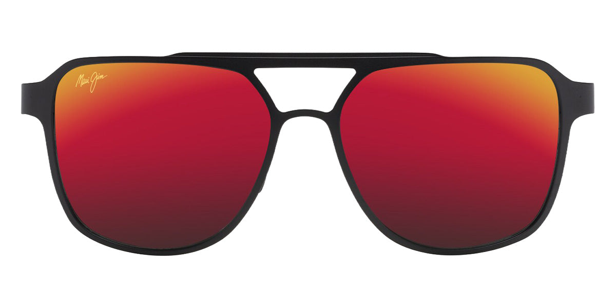 Maui Jim 2ND REEF MM607-028 59 - Satin Black #id:mjimm607028_s:116100