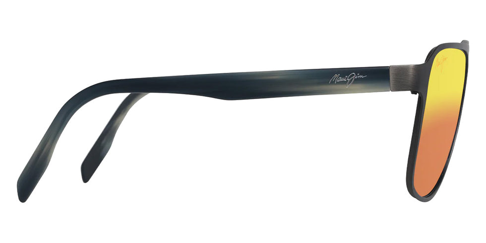 Maui Jim 2ND REEF MM607-029 59 - Brushed Dark Gunmetal #id:mjimm607029_s:136110