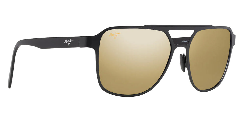 Maui Jim 2ND REEF MM607-035 59 - Satin Black #id:mjimm607035_s:102105