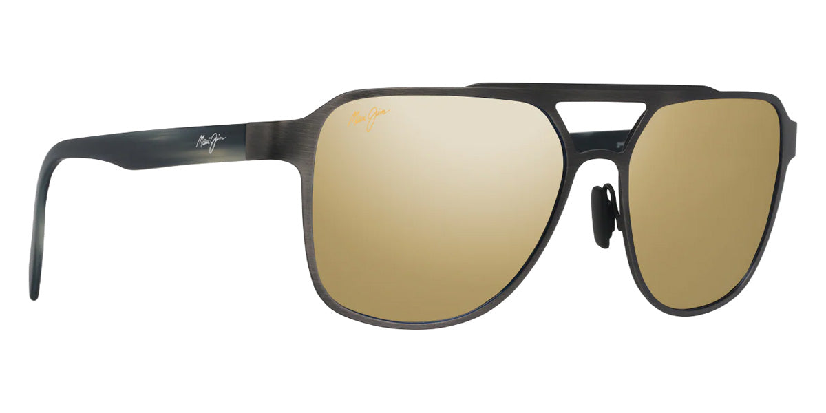 Maui Jim 2ND REEF MM607-036 59 - Brushed Dark Gunmetal #id:mjimm607036_s:122105