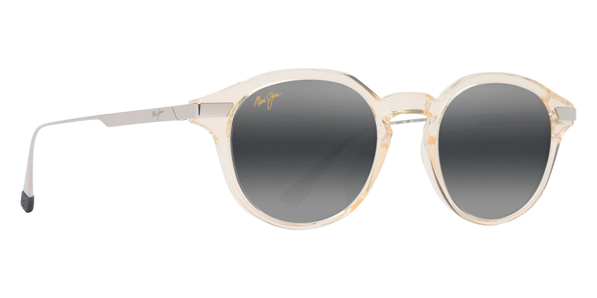 Maui Jim MOMI MM622-009 49 - Shiny Transparent Yellow with Silver #id:mjimm622009_s:122105