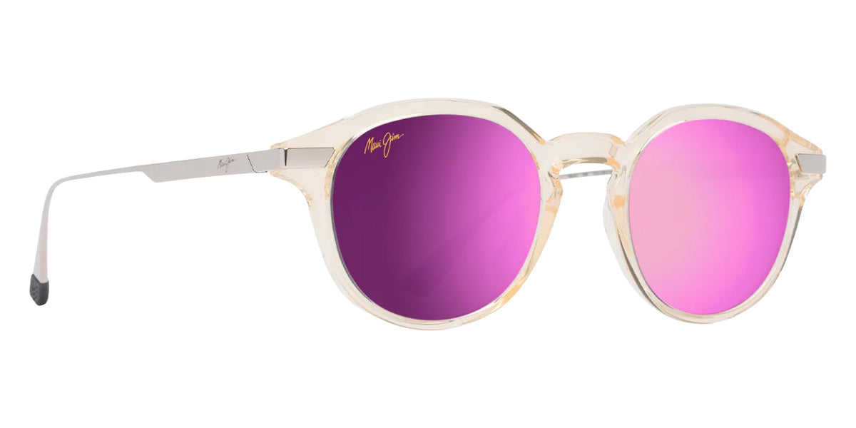 Maui Jim MOMI MM622-024 49 - Shiny Transparent Yellow with Silver #id:mjimm622024_s:130105