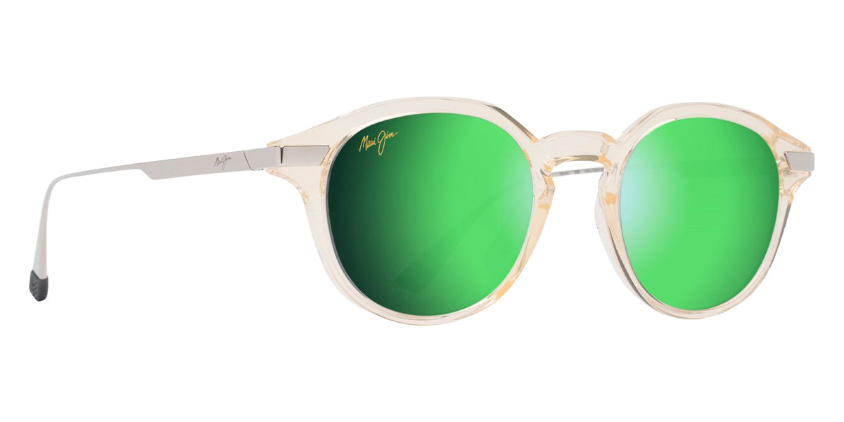 Maui Jim MOMI MM622-030 49 - Shiny Transparent Yellow with Silver #id:mjimm622030_s:120105