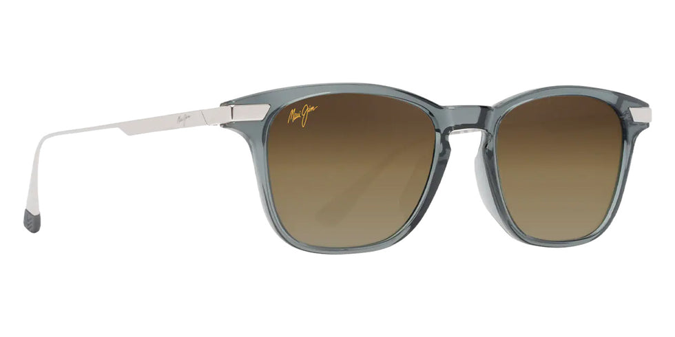 Maui Jim MANA'OLANA MM623-006 51 - Shiny Transparent Gray with Silver #id:mjimm623006_s:148105