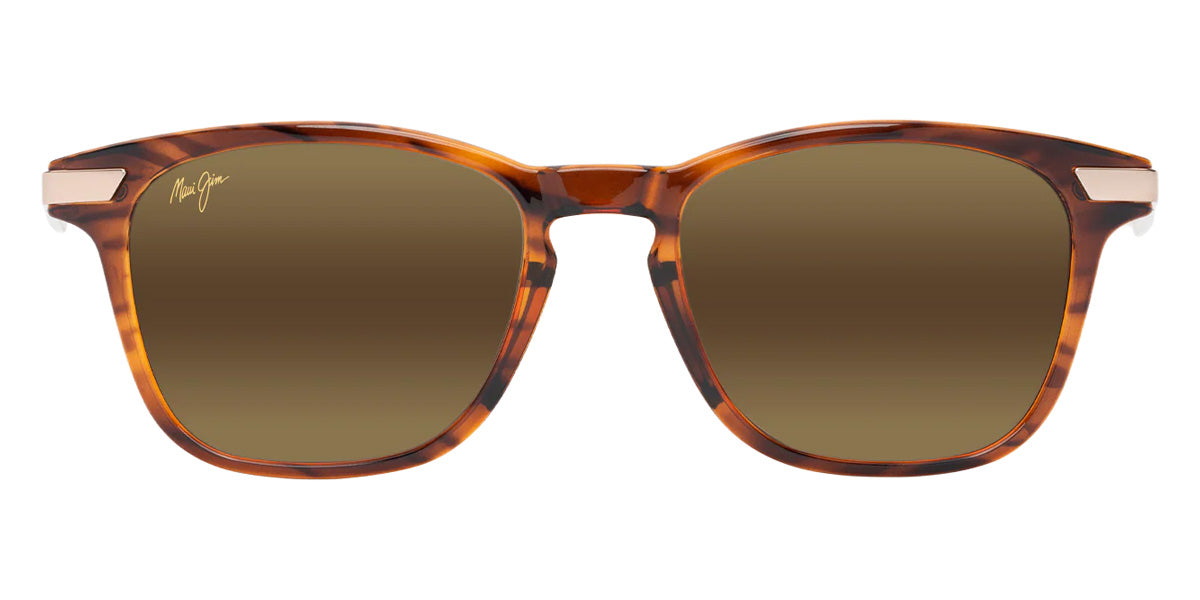 Maui Jim MANA'OLANA MM623-014 51 - Shiny Dark Havana with Gold #id:mjimm623014_s:128100