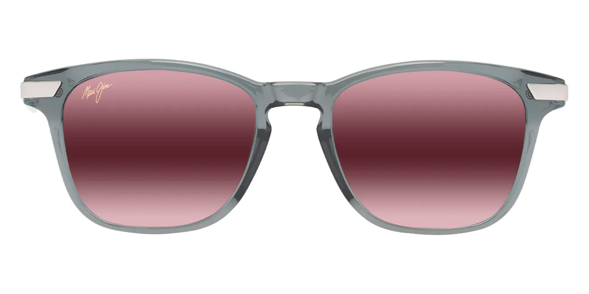 Maui Jim MANA'OLANA MM623-018 51 - Shiny Transparent Gray with Silver #id:mjimm623018_s:152100