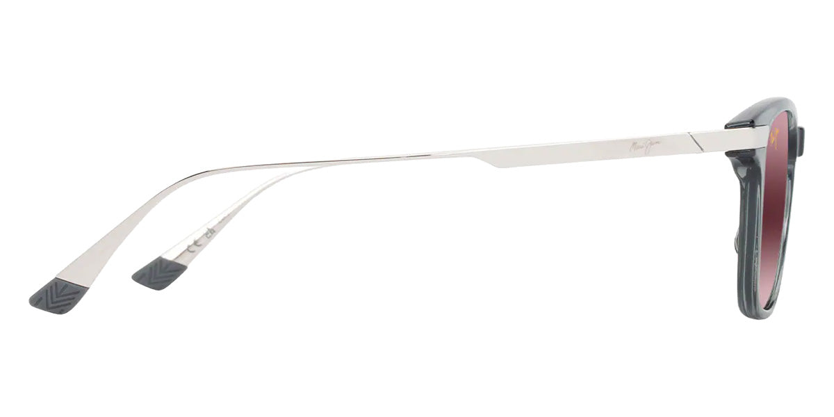 Maui Jim MANA'OLANA MM623-018 51 - Shiny Transparent Gray with Silver #id:mjimm623018_s:152110