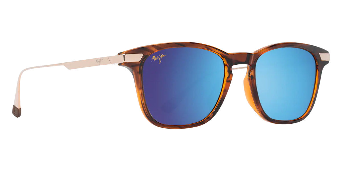Maui Jim MANA'OLANA MM623-023 51 - Shiny Dark Havana with Gold #id:mjimm623023_s:120105