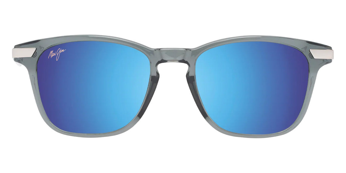 Maui Jim MANA'OLANA MM623-024 51 - Shiny Transparent Gray with Silver #id:mjimm623024_s:140100