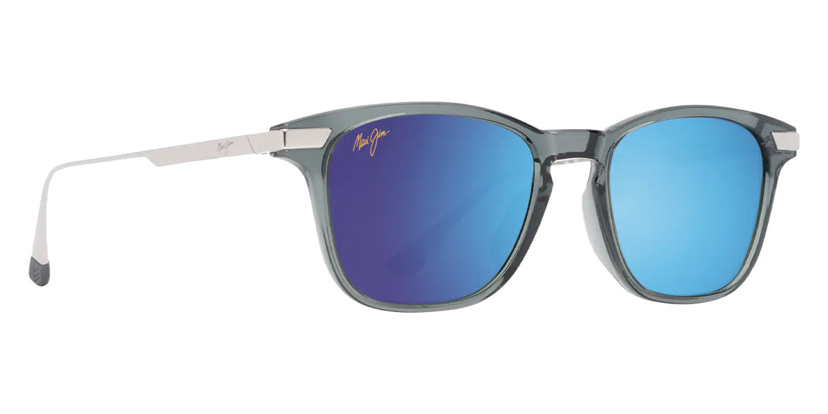 Maui Jim MANA'OLANA MM623-024 51 - Shiny Transparent Gray with Silver #id:mjimm623024_s:140105