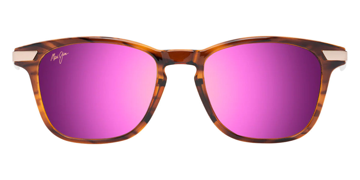 Maui Jim MANA'OLANA MM623-026 51 - Shiny Dark Havana with Gold #id:mjimm623026_s:134100