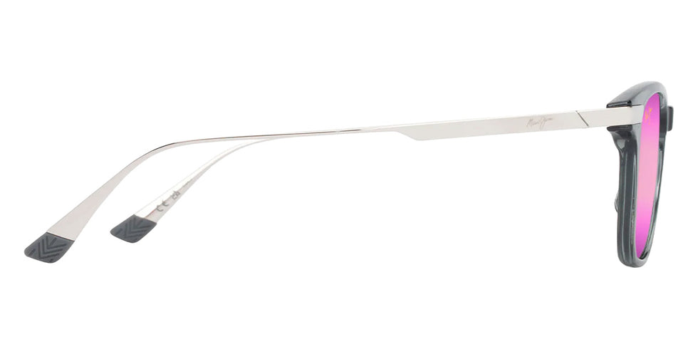 Maui Jim MANA'OLANA MM623-027 51 - Shiny Transparent Gray with Silver #id:mjimm623027_s:154110