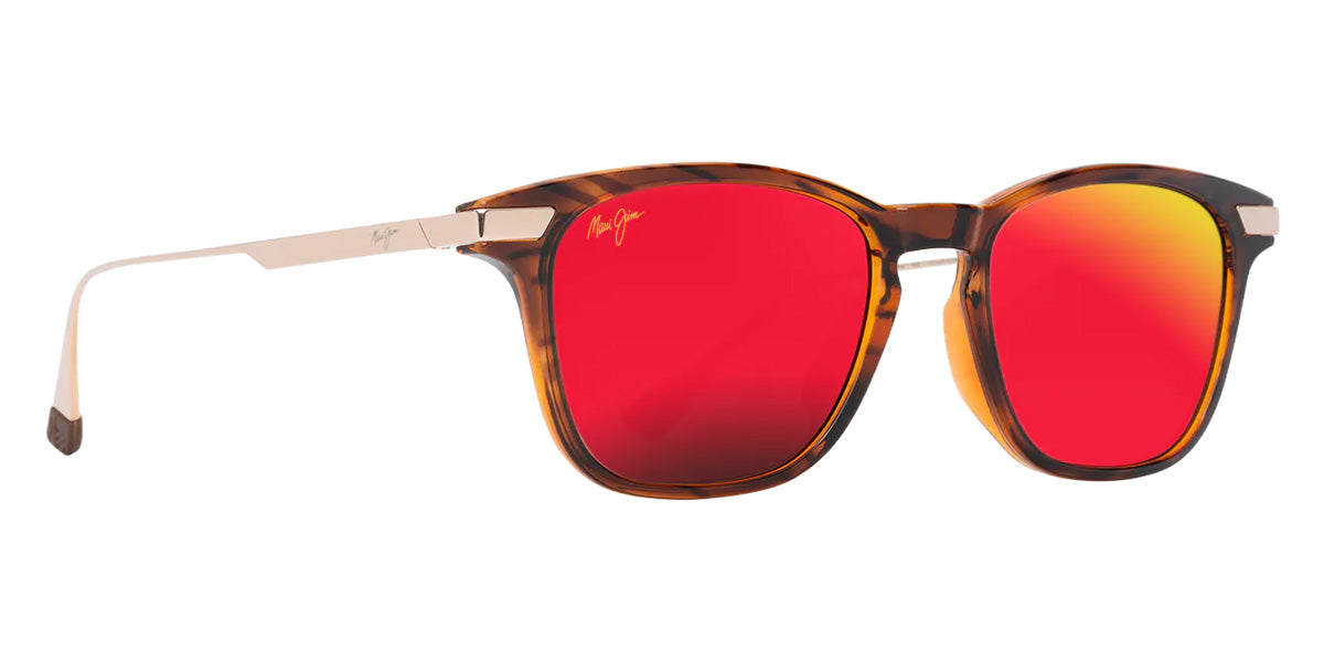 Maui Jim MANA'OLANA MM623-029 51 - Shiny Dark Havana with Gold #id:mjimm623029_s:136105