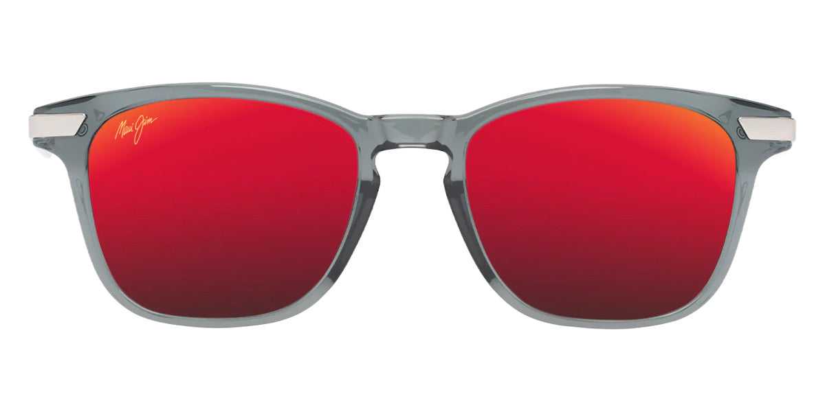 Maui Jim MANA'OLANA MM623-030 51 - Shiny Transparent Gray with Silver #id:mjimm623030_s:156100