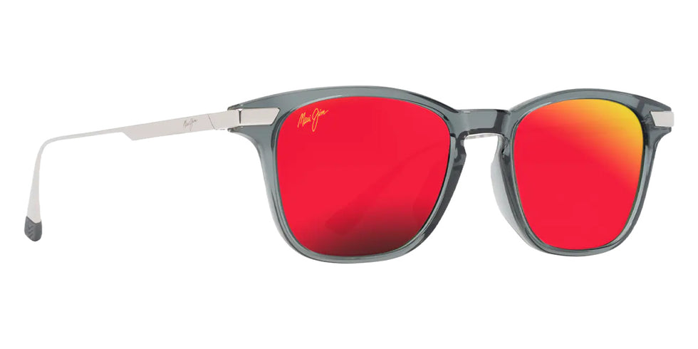 Maui Jim MANA'OLANA MM623-030 51 - Shiny Transparent Gray with Silver #id:mjimm623030_s:156105