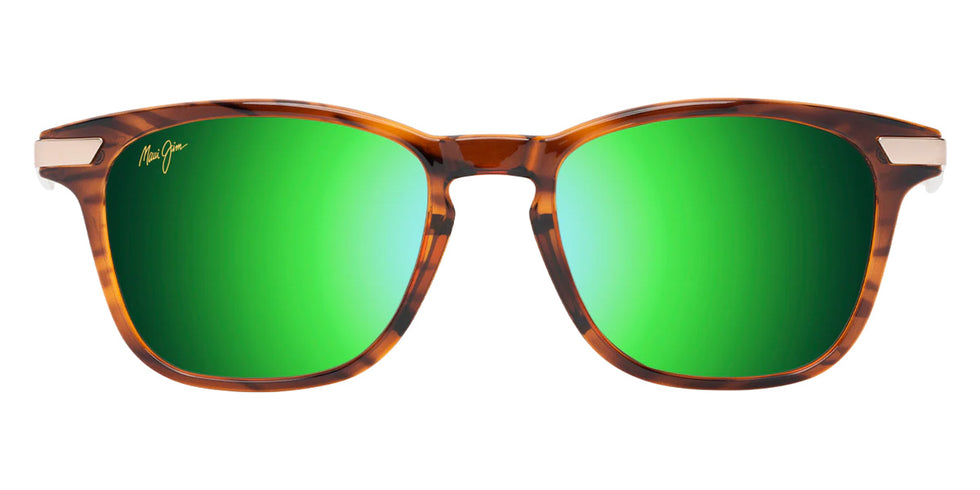 Maui Jim MANA'OLANA MM623-032 51 - Shiny Dark Havana with Gold #id:mjimm623032_s:124100