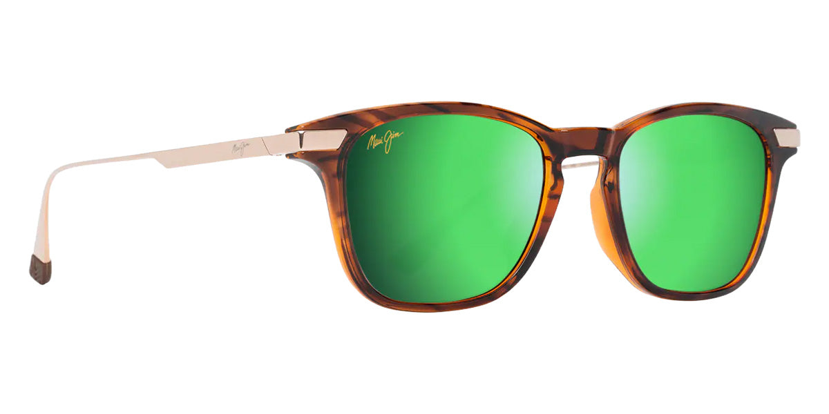 Maui Jim MANA'OLANA MM623-032 51 - Shiny Dark Havana with Gold #id:mjimm623032_s:124105