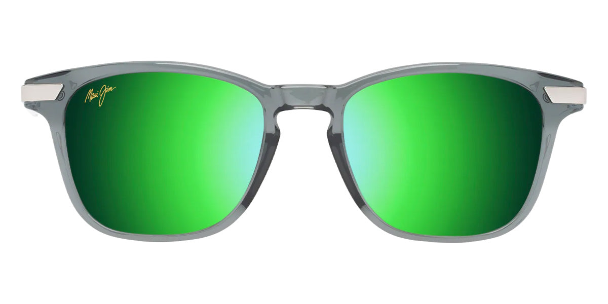 Maui Jim MANA'OLANA MM623-033 51 - Shiny Transparent Gray with Silver #id:mjimm623033_s:144100