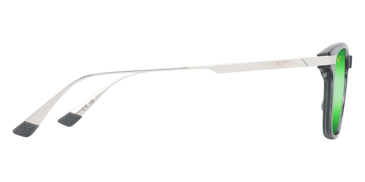 Maui Jim MANA'OLANA MM623-033 51 - Shiny Transparent Gray with Silver #id:mjimm623033_s:144110