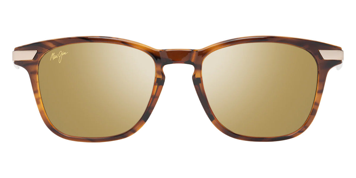 Maui Jim MANA'OLANA MM623-035 51 - Shiny Dark Havana with Gold #id:mjimm623035_s:122100