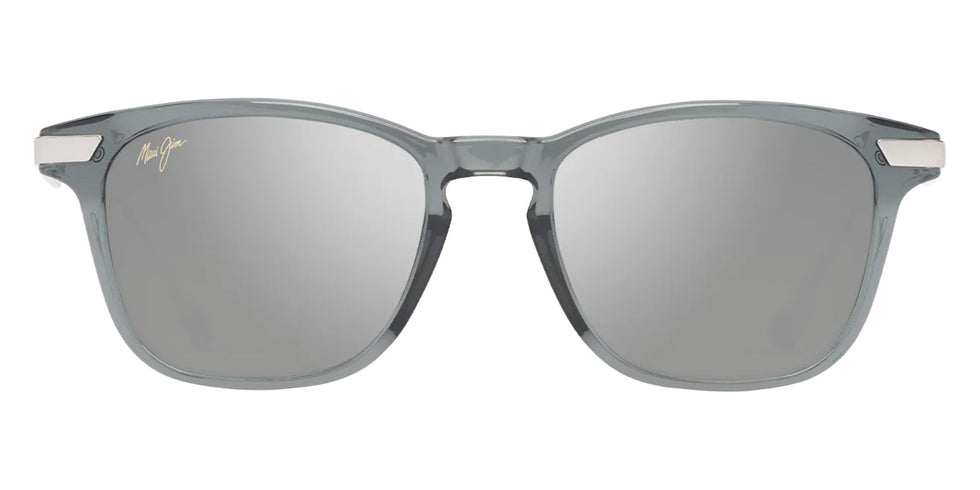 Maui Jim MANA'OLANA MM623-039 51 - Shiny Transparent Gray with Silver #id:mjimm623039_s:158100