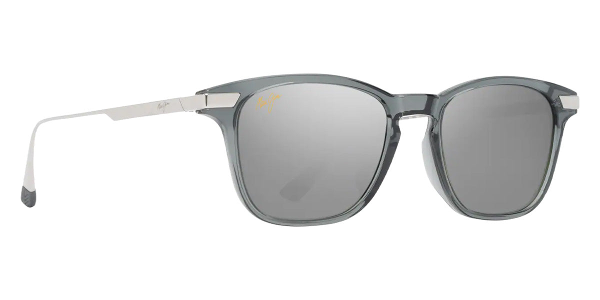 Maui Jim MANA'OLANA MM623-039 51 - Shiny Transparent Gray with Silver #id:mjimm623039_s:158105