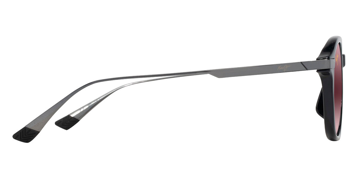 Maui Jim KA'OUO ASIAN FIT MM625-013 53 - Shiny Black with Gunmetal #id:mjimm625013_s:110110