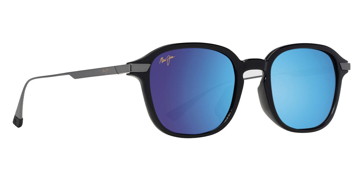 Maui Jim KA'OUO ASIAN FIT MM625-019 53 - Shiny Black with Gunmetal #id:mjimm625019_s:100105