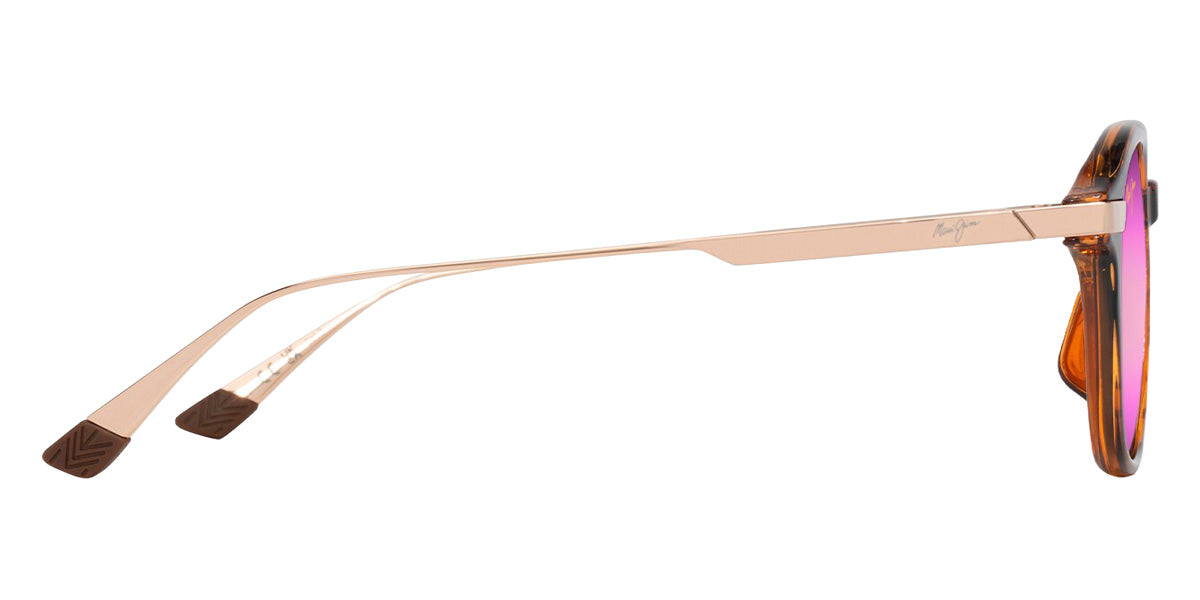 Maui Jim KA'OUO ASIAN FIT MM625-023 53 - Shiny Dark Havana with Gold #id:mjimm625023_s:144110