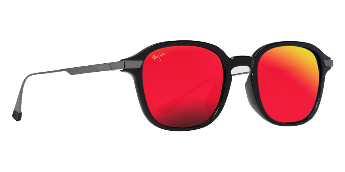 Maui Jim KA'OUO ASIAN FIT MM625-025 53 - Shiny Black with Gunmetal #id:mjimm625025_s:114105