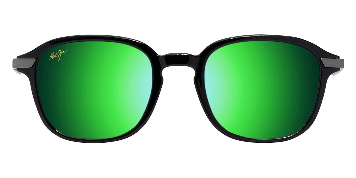 Maui Jim KA'OUO ASIAN FIT MM625-028 53 - Shiny Black with Gunmetal #id:mjimm625028_s:102100