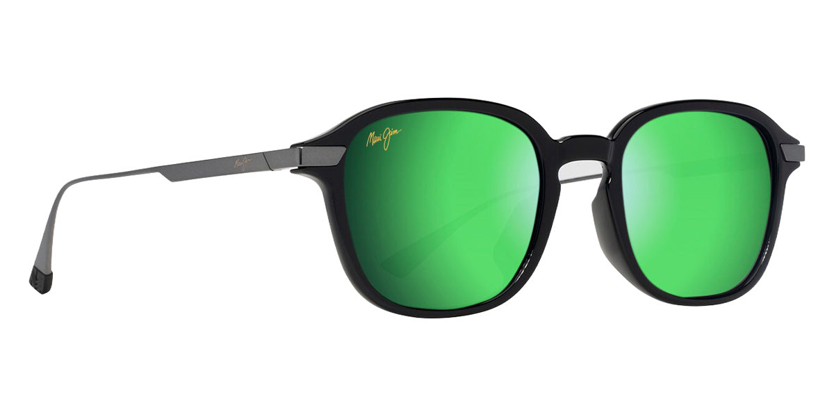 Maui Jim KA'OUO ASIAN FIT MM625-028 53 - Shiny Black with Gunmetal #id:mjimm625028_s:102105