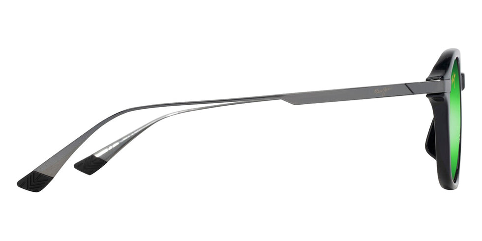 Maui Jim KA'OUO ASIAN FIT MM625-028 53 - Shiny Black with Gunmetal #id:mjimm625028_s:102110