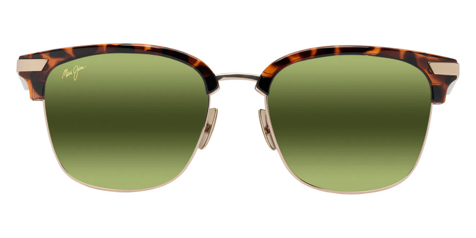 Maui Jim KALAUNU ASIAN FIT MM629-021 55 - Shiny Dark Havana with Gold #id:mjimm629021_s:150100